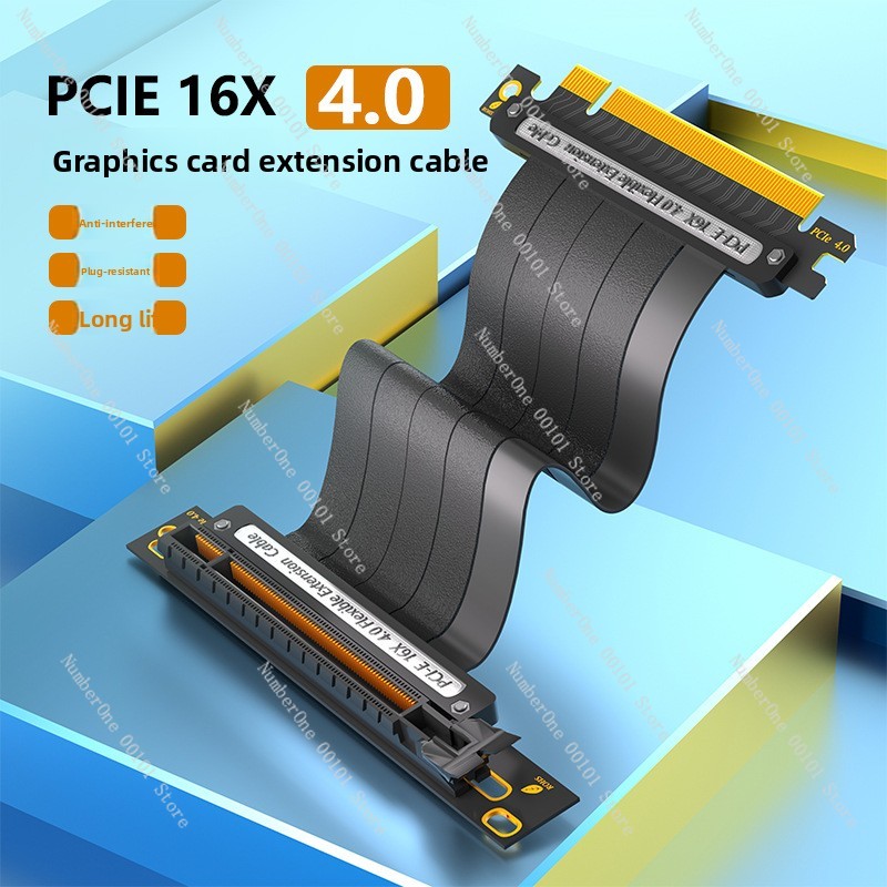 Itx Case Pcie Riser 4.0 - Cavo Adattatore di Estensione PCIe 4.0