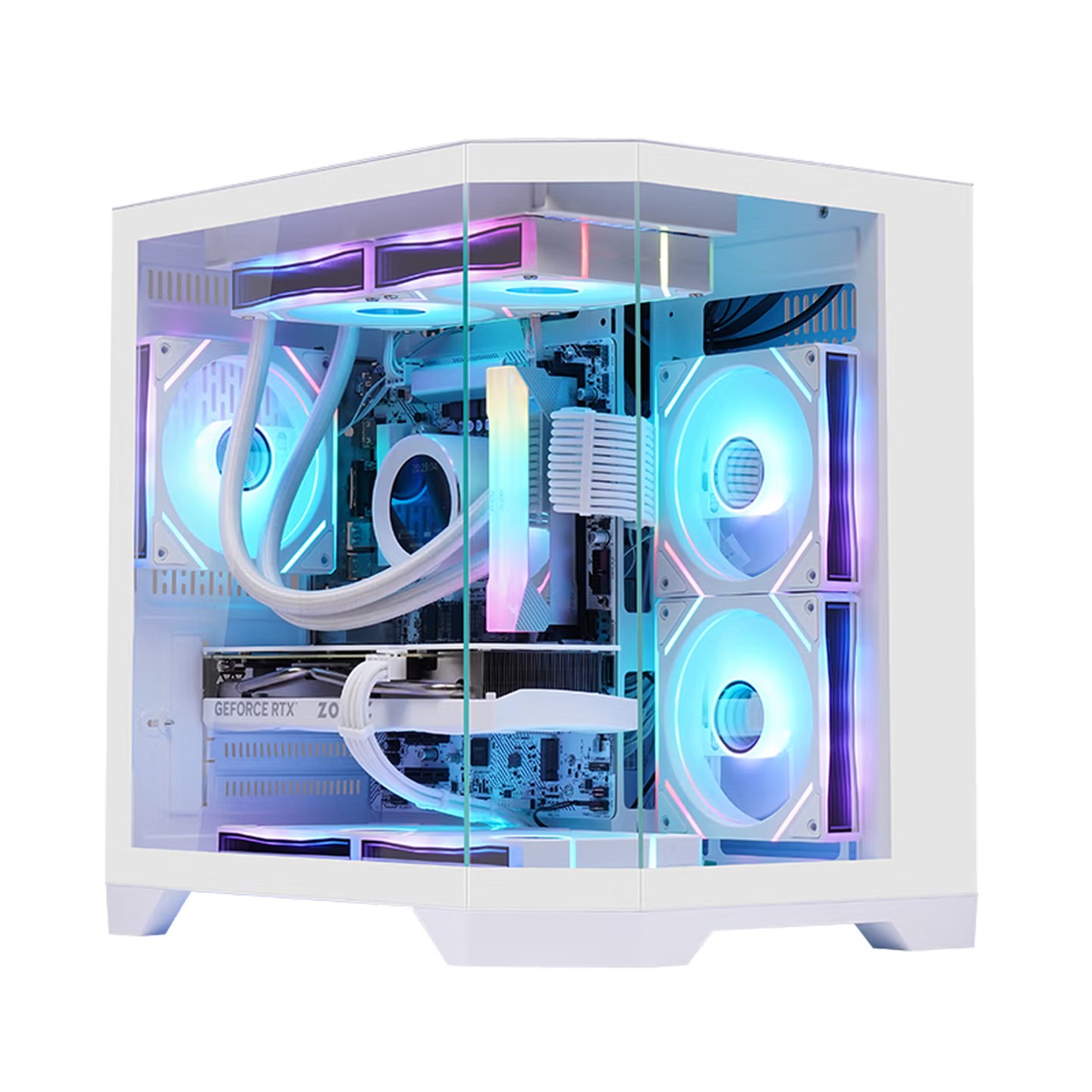 Mini Itx Case Water Cooling Support - WJCOOLMAN Dreamer Mini Full Side Trasparente