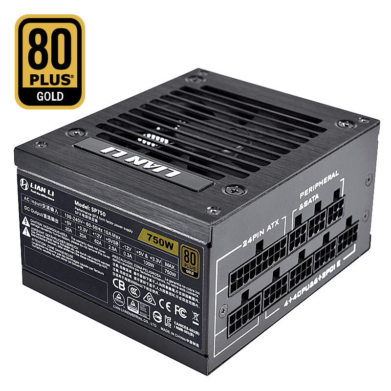 Sfx Power Supply 750W Gold - LIAN LI 750W alimentatore ITX SFX