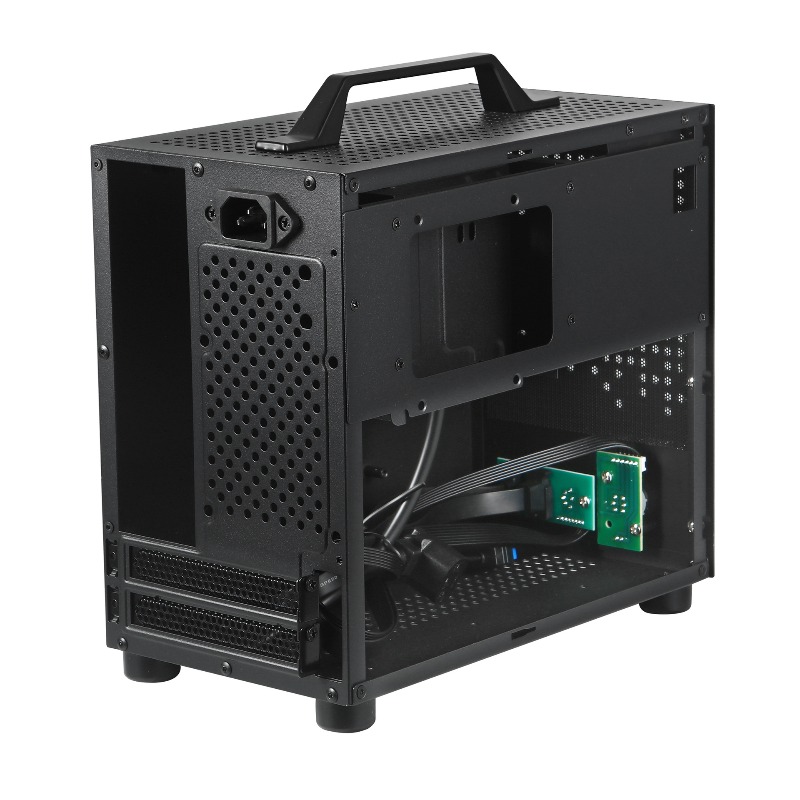 Mini Itx Case With Handle Portable - Case Gaming Mini ITX Portatile da