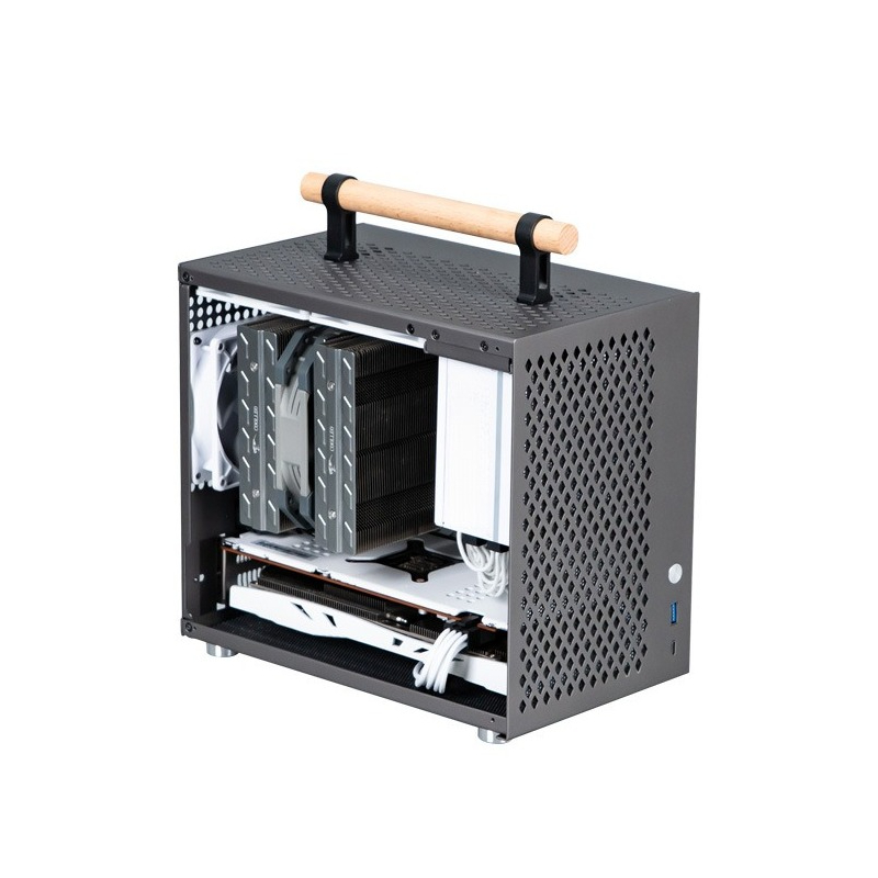 Mini Itx Case With Handle Portable - Case ITX in Alluminio Completo, Mini