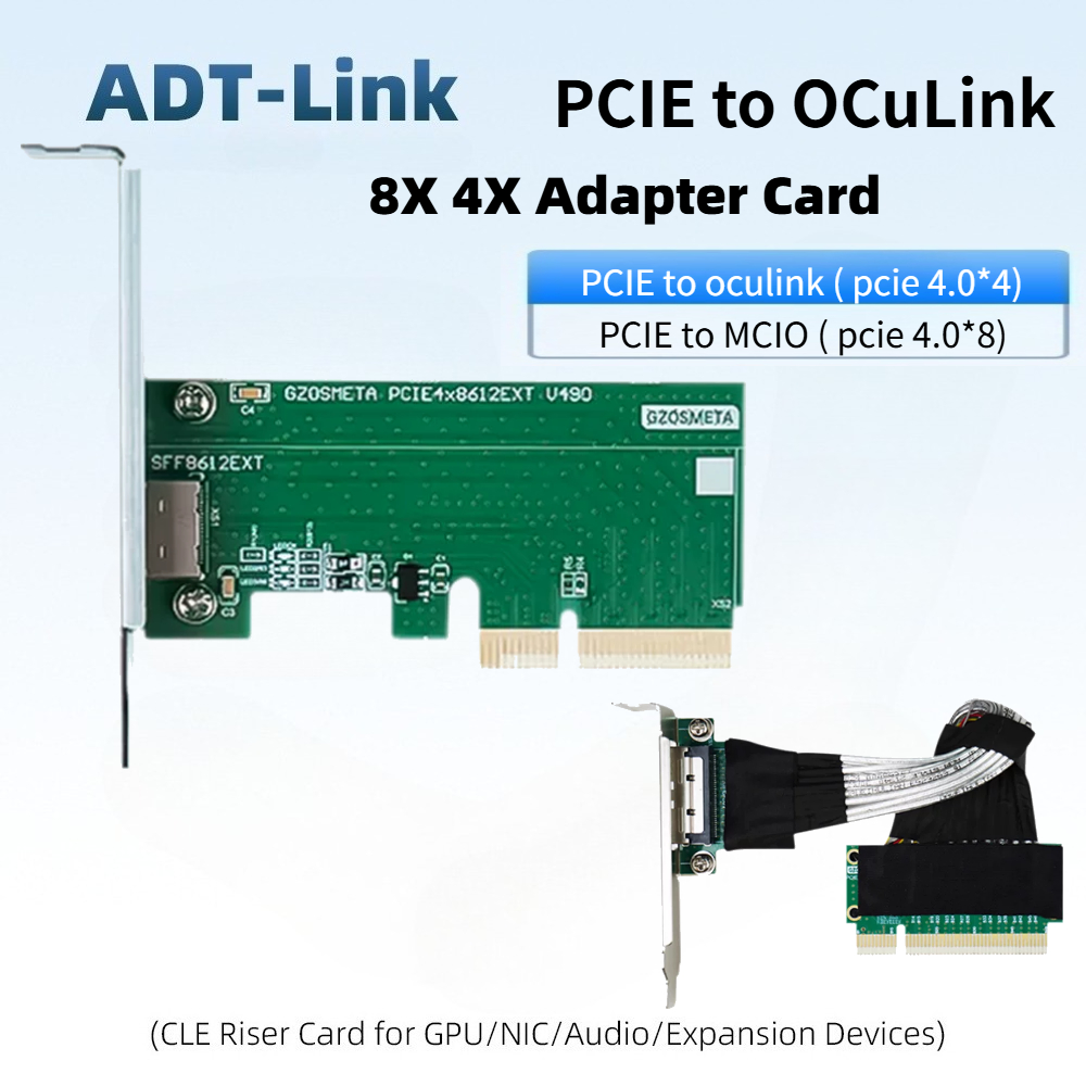 Itx Case Pcie Riser 4.0 - Scheda di Interfaccia PCIE 4.0 4X