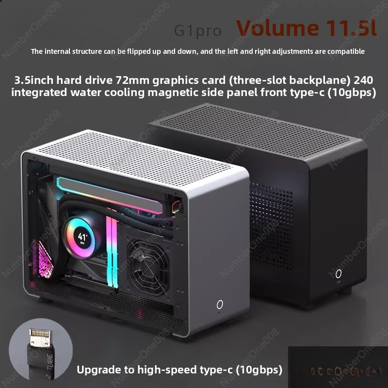 Case per Computer G1-pro ITX i - Mini Itx Case Water Cooling Support recensione e prezzo