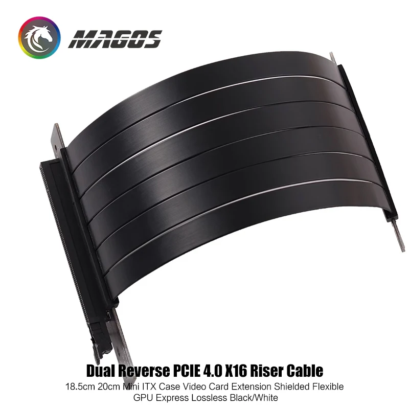 Cavo inverso riser GPU PCIE 4. - Itx Case Pcie Riser 4.0 recensione e prezzo