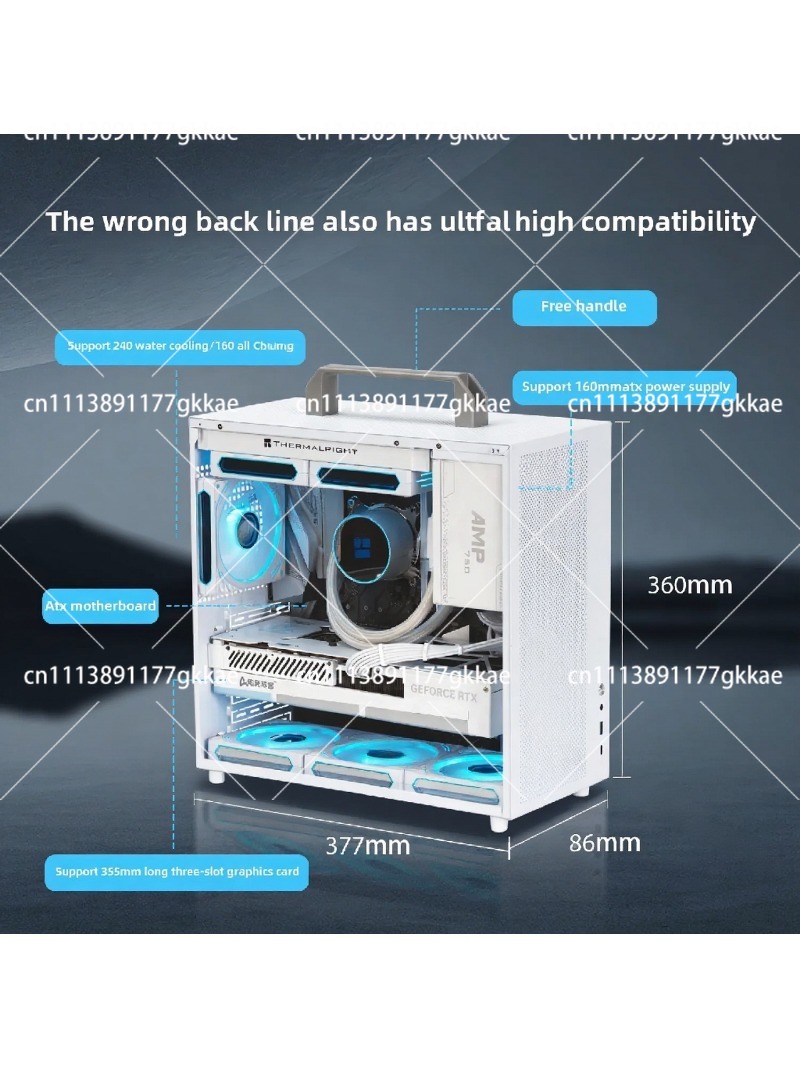 Case per Computer Mini ITX, De - Mini Itx Case With Handle Portable recensione e prezzo