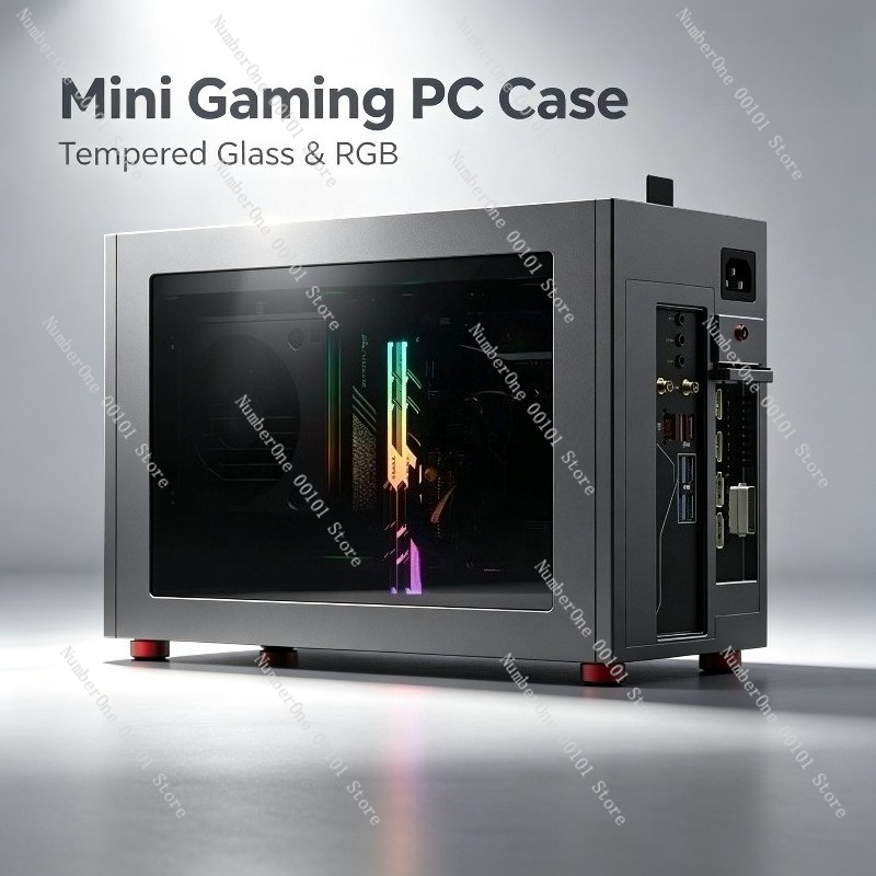 Case in alluminio Mini ITX, su - Sff Case Tempered Glass recensione e prezzo