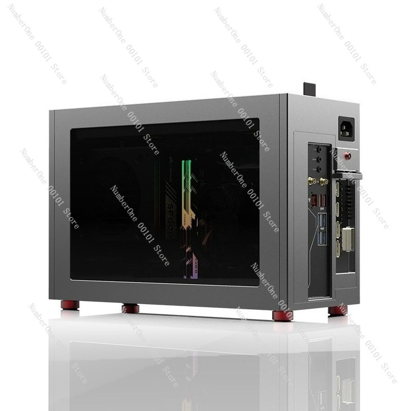 Case in alluminio Mini ITX, su - Sff Case Tempered Glass recensione e prezzo