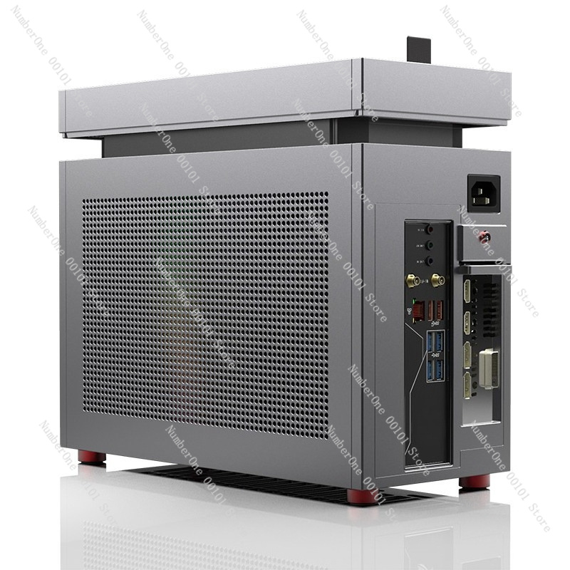 Case in alluminio Mini ITX, su - Sff Case Tempered Glass recensione e prezzo