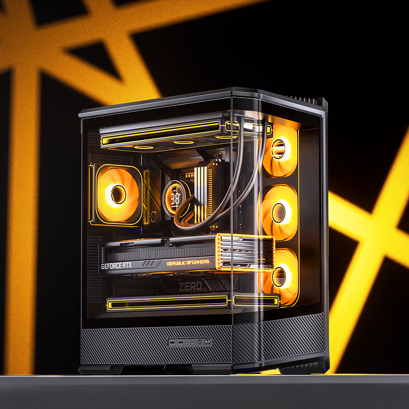 Jonsbo D400 Custodia per compu - Mini Itx Case Water Cooling Support recensione e prezzo