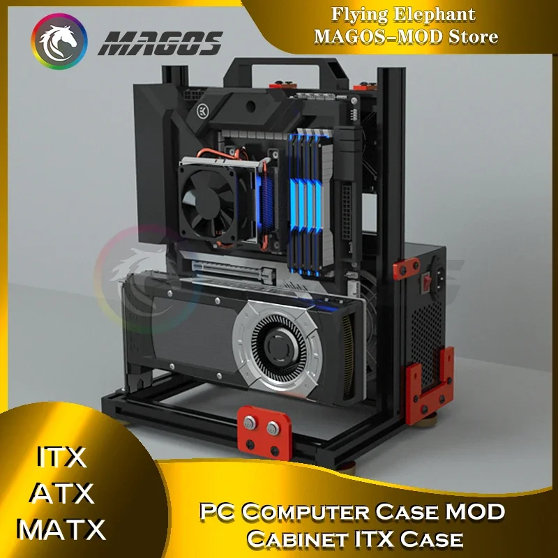 Custodia per computer PC MOD C - Mini Itx Case Water Cooling Support recensione e prezzo