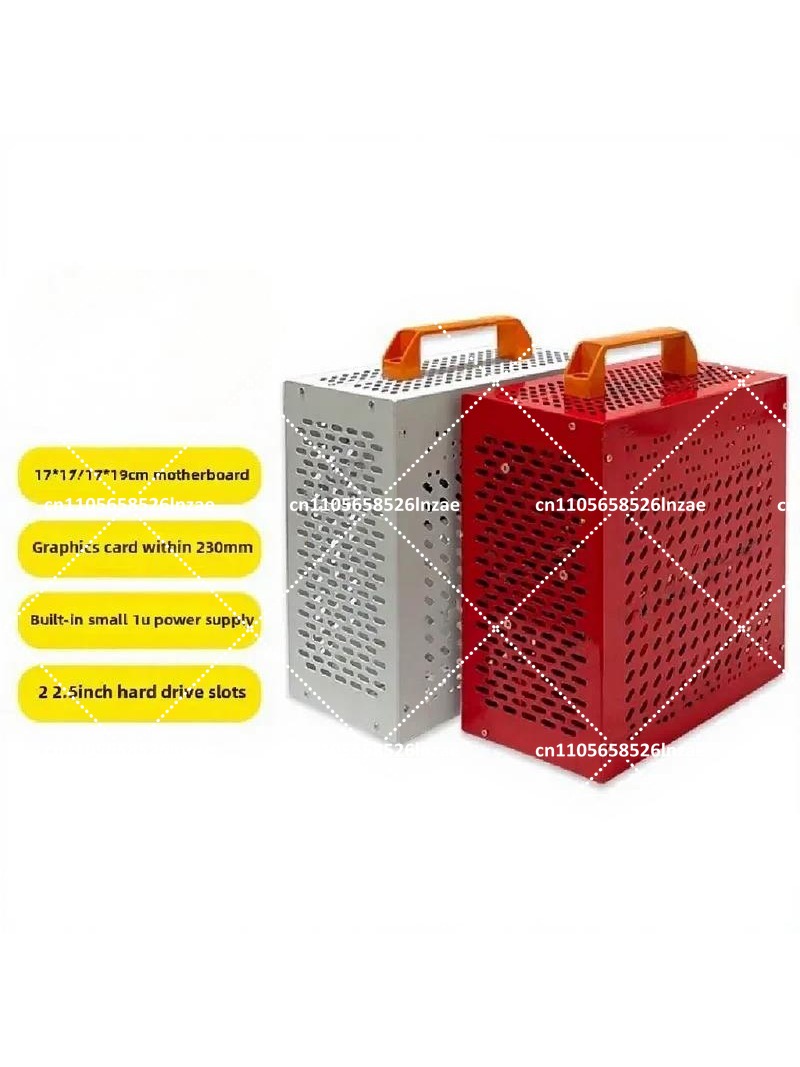 Case PC Mini ITX Bianco 7.9L,  - Mini Itx Case With Handle Portable recensione e prezzo