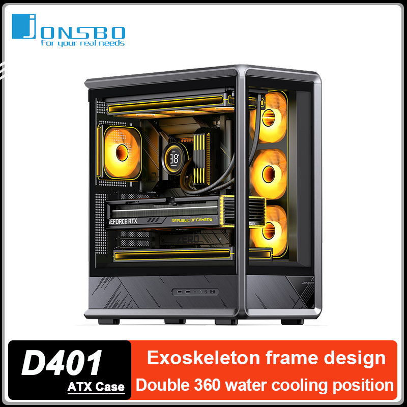 JONSBO D401 Custodia per PC AT - Mini Itx Case Water Cooling Support recensione e prezzo