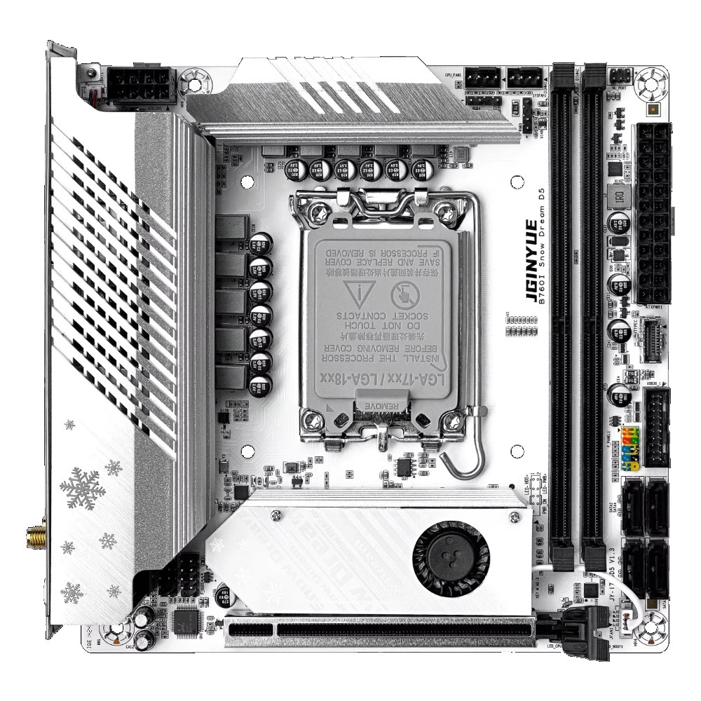JGINYUE B760i-Snow Dream Sched - Itx Motherboard B760I Ddr5 recensione e prezzo