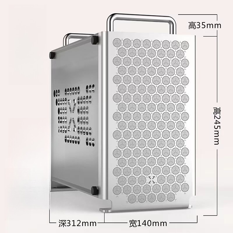 B2 Custodia piccola portatile  - Mini Itx Case With Handle Portable recensione e prezzo