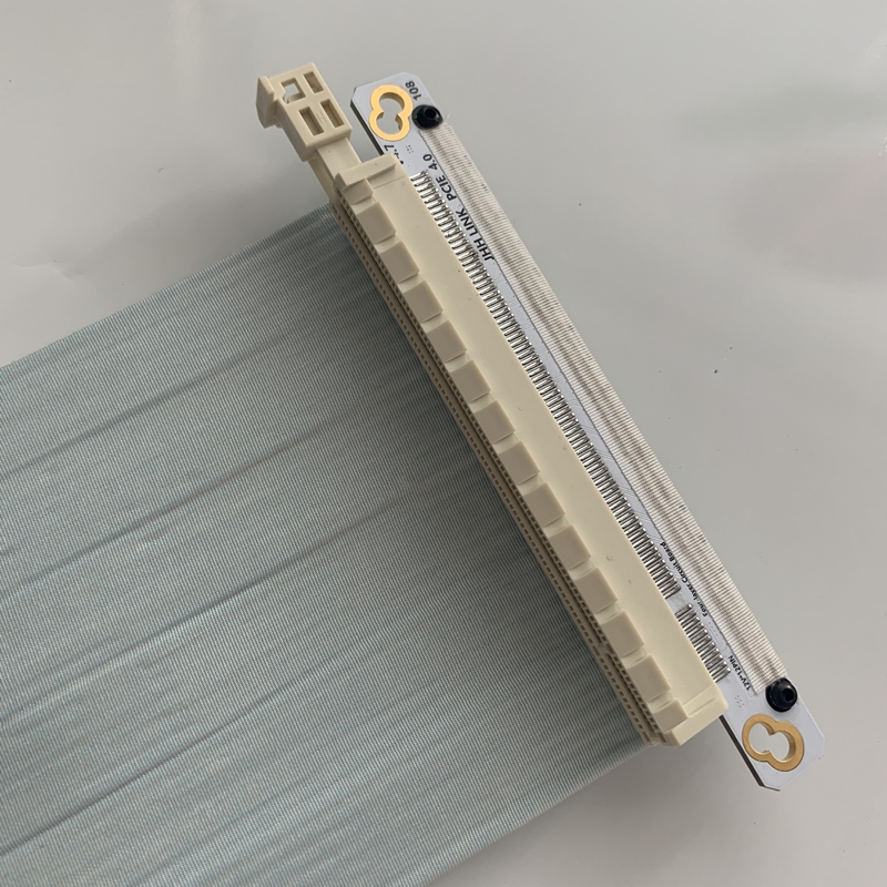 Riser blu nero bianco PCIe4.0  - Itx Case Pcie Riser 4.0 recensione e prezzo