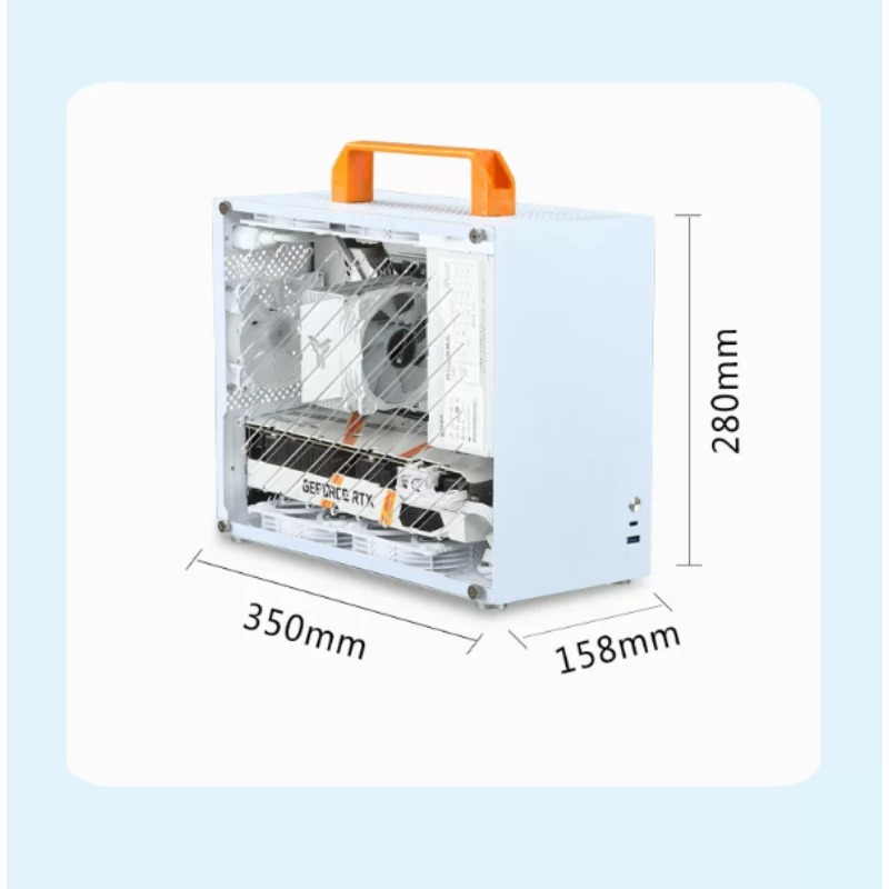Case per Computer Mini Portati - Mini Itx Case Water Cooling Support recensione e prezzo