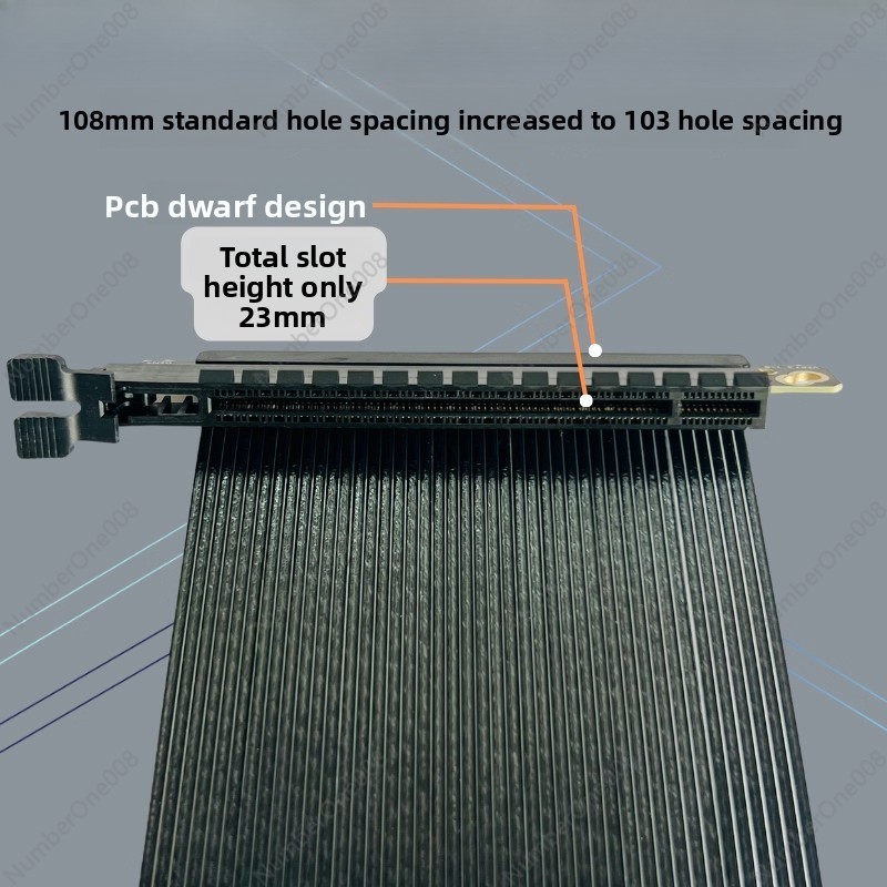 Cavo Riser PCIe 4.0 X16 Dual R - Itx Case Pcie Riser 4.0 recensione e prezzo