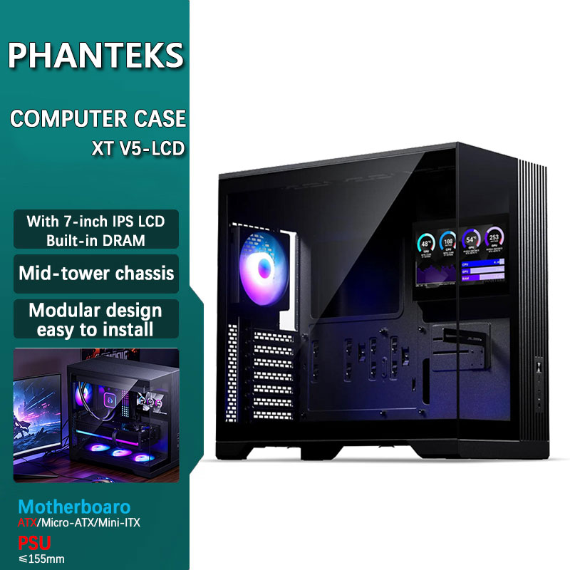 Case per Computer Phanteks XT  - Mini Itx Case Water Cooling Support recensione e prezzo
