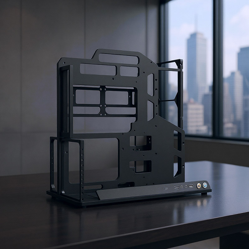 Case Mini ITX in Alluminio con - Sff Case Tempered Glass recensione e prezzo