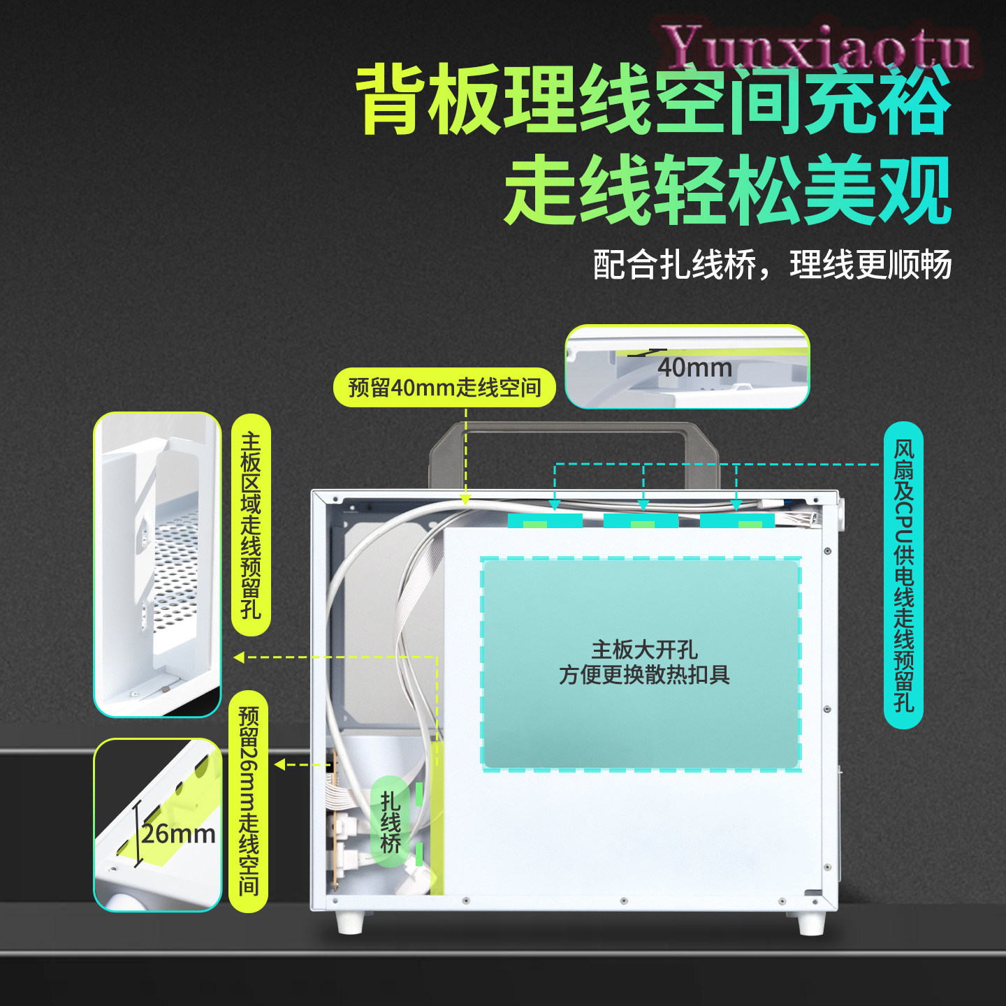 E85PRO Case Mini ITX MATX Port - Mini Itx Case With Handle Portable recensione e prezzo