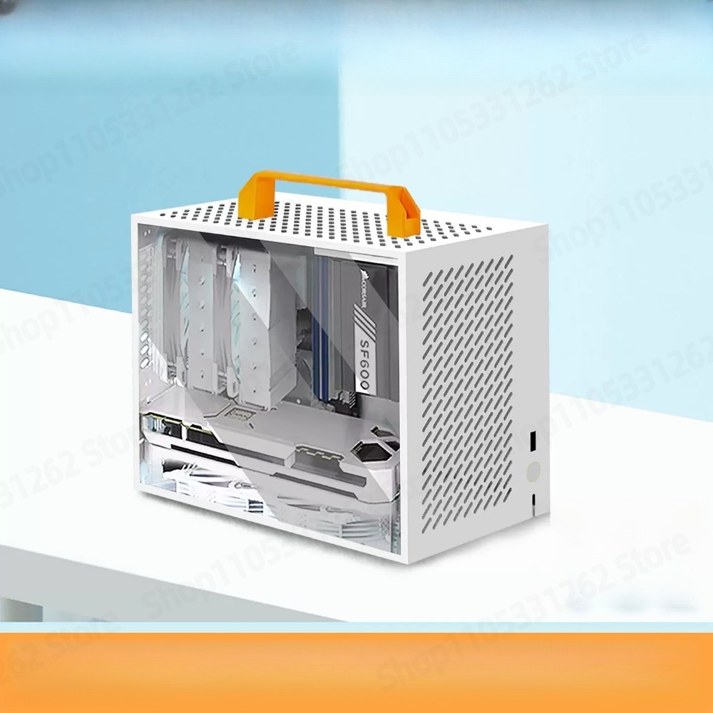 Case Mini ITX A59 Bianco, Chas - Mini Itx Case With Handle Portable recensione e prezzo